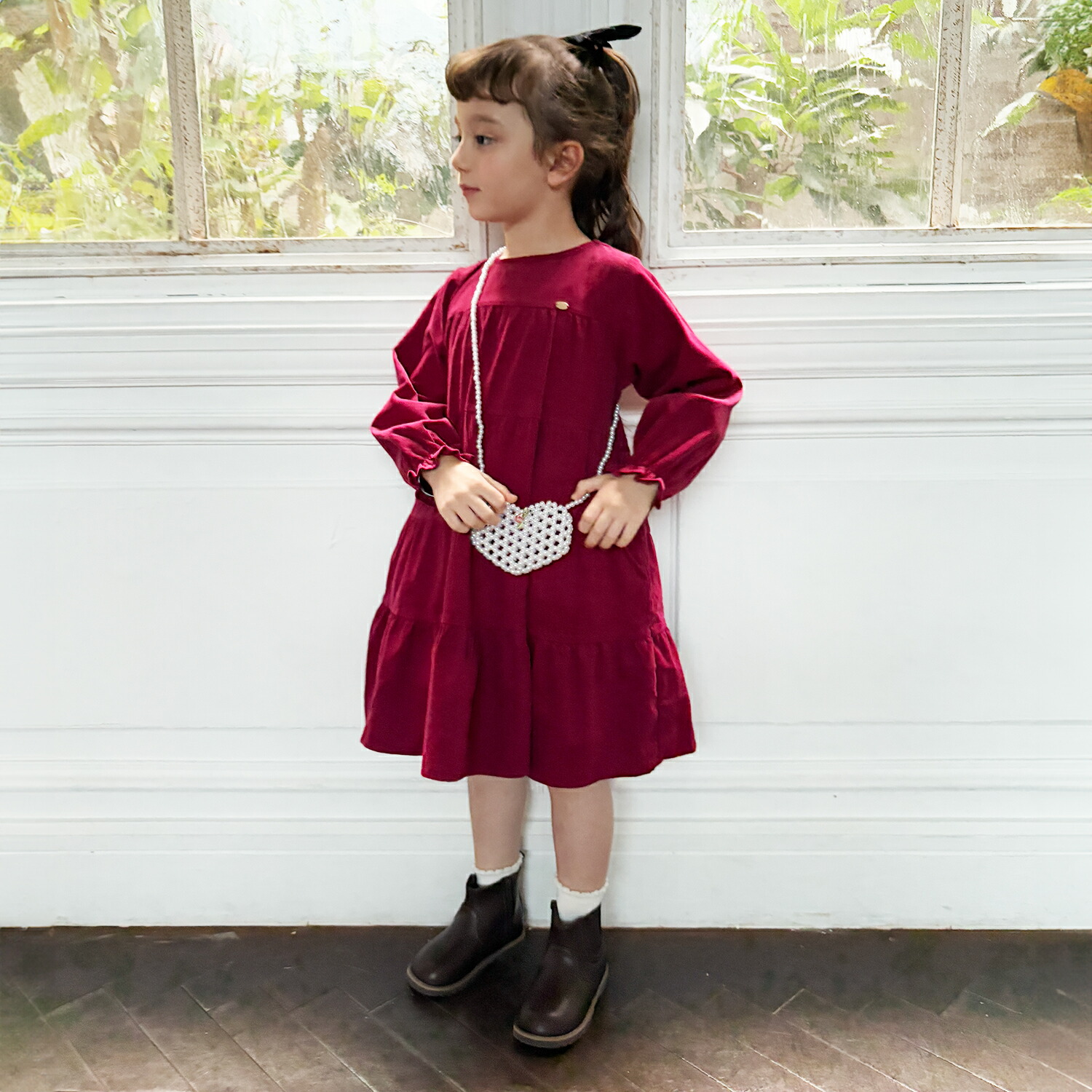 楽天市場】プティマイン(petit main)レースキャミワンピース