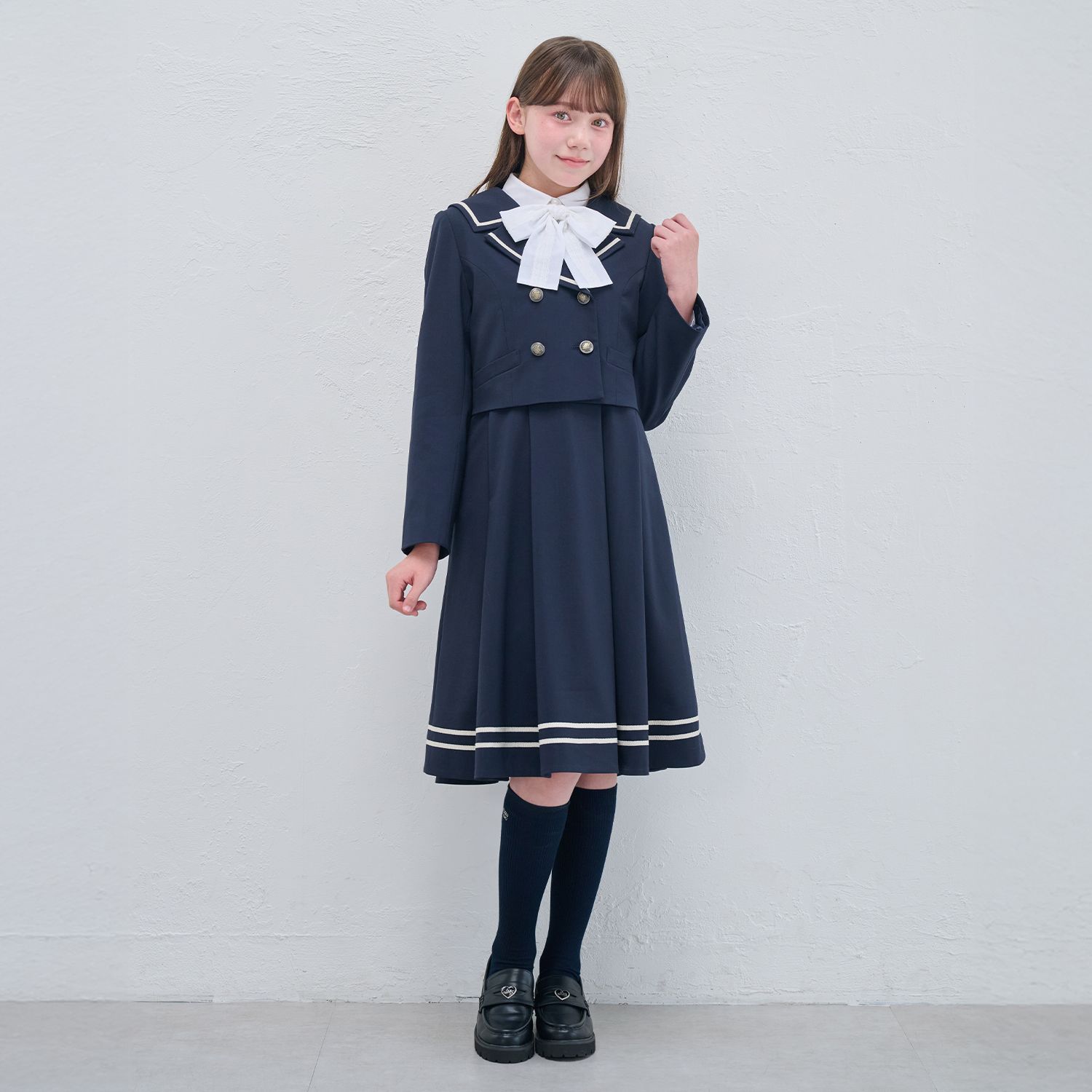 楽天市場】ポンポネットジュニア(pom ponette junior)＊サキソニー白襟