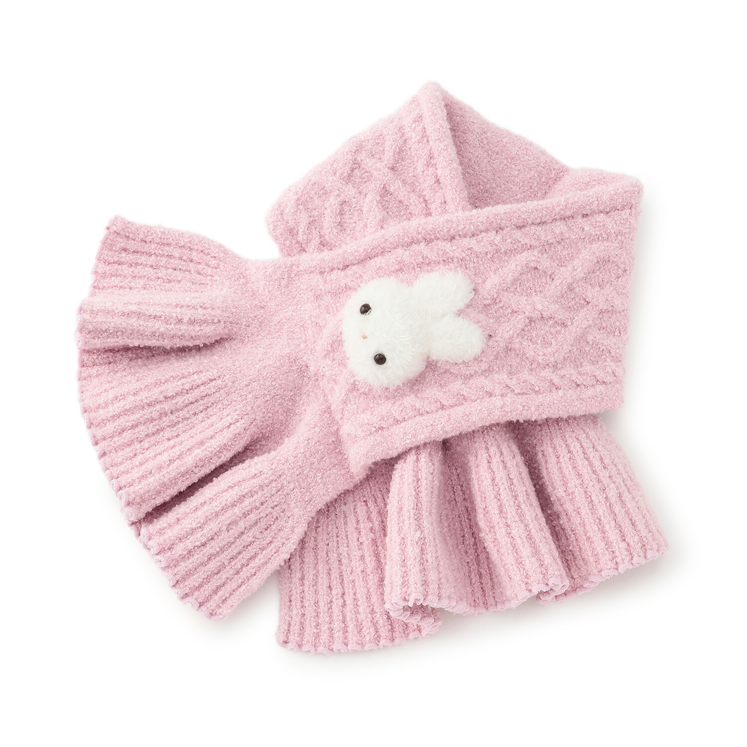 楽天市場】メゾピアノ(mezzo piano)ぬいぐるみフェイクファーマフラー