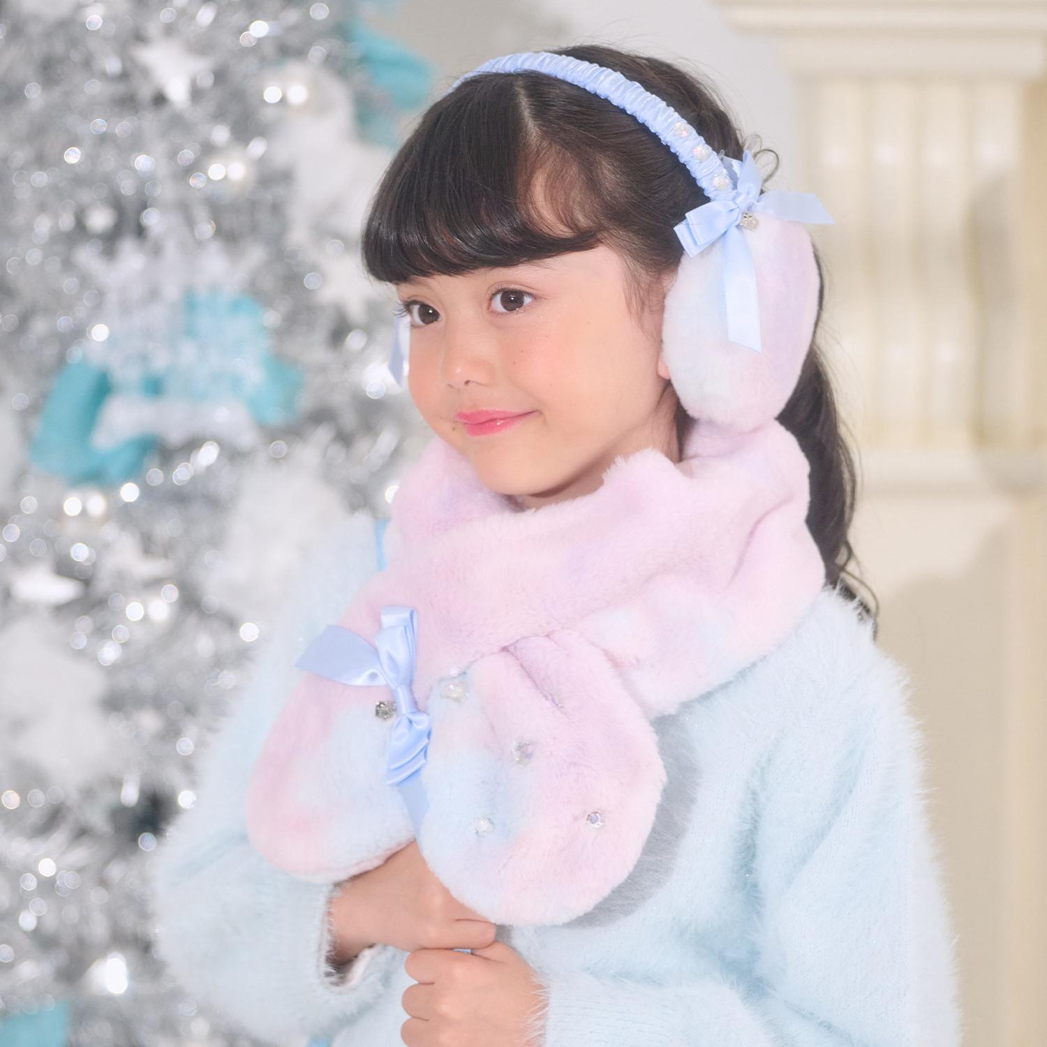 楽天市場】メゾピアノ(mezzo piano)ボアウサギマスコットつき