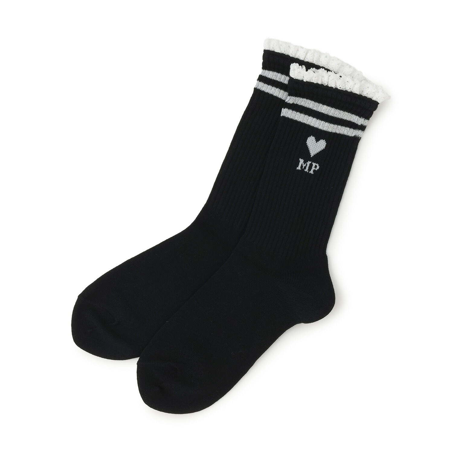 楽天市場】メゾピアノジュニア(mezzo piano junior)ラメ&ロゴソックス