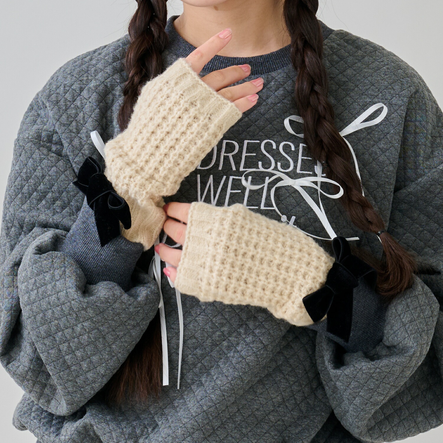 楽天市場】メゾピアノ(mezzo piano)ボアウサギマスコットつき