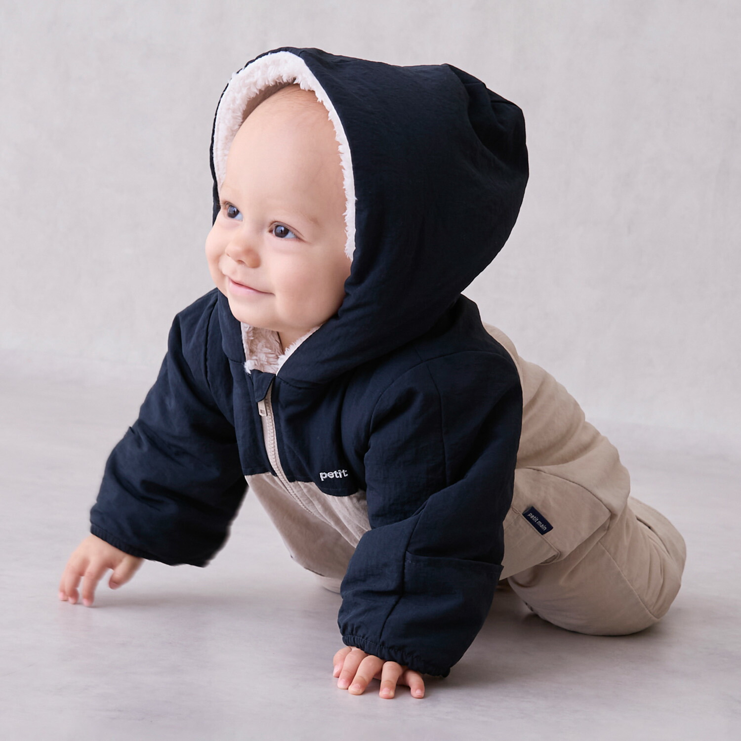 楽天市場】petit main （プティマイン）総柄2WAYジャンプスーツ-4504