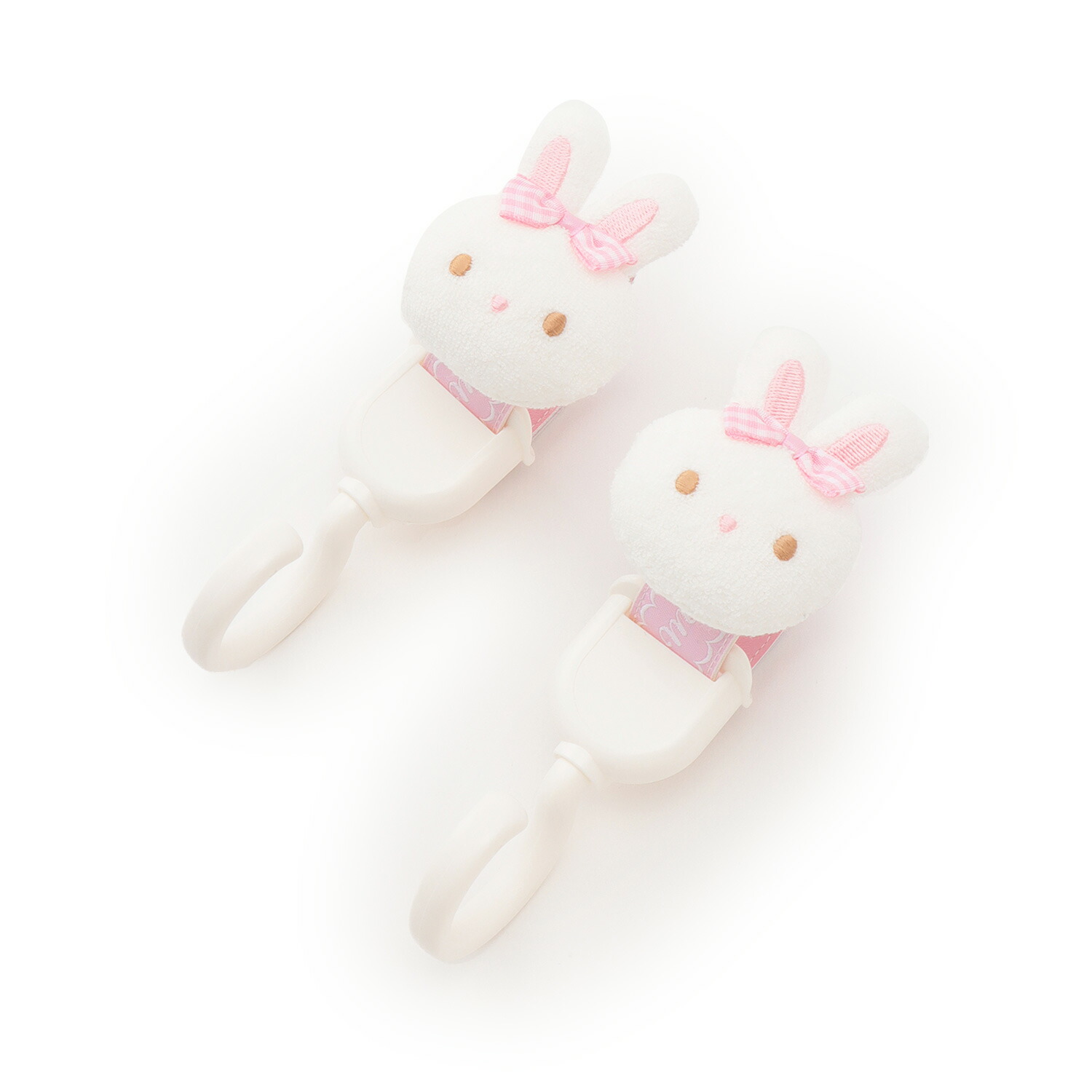 メゾピアノ うさぎぬいぐるみ パスケースホワイト｜楽天市場