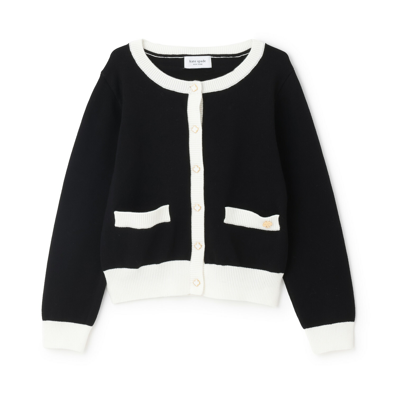 ケイト・スペード ニューヨーク州(kate spade new york)バイカラーカーディガン