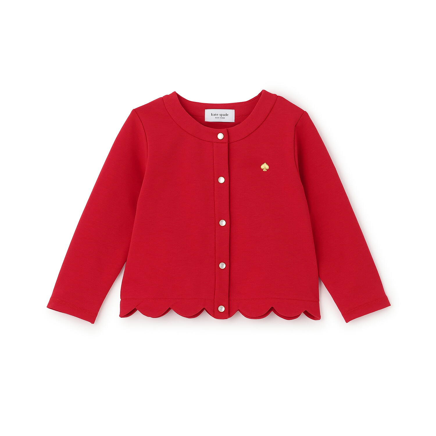 ケイト・スペード ニューヨーク州(kate spade new york)ヘムスカラップカーディガン