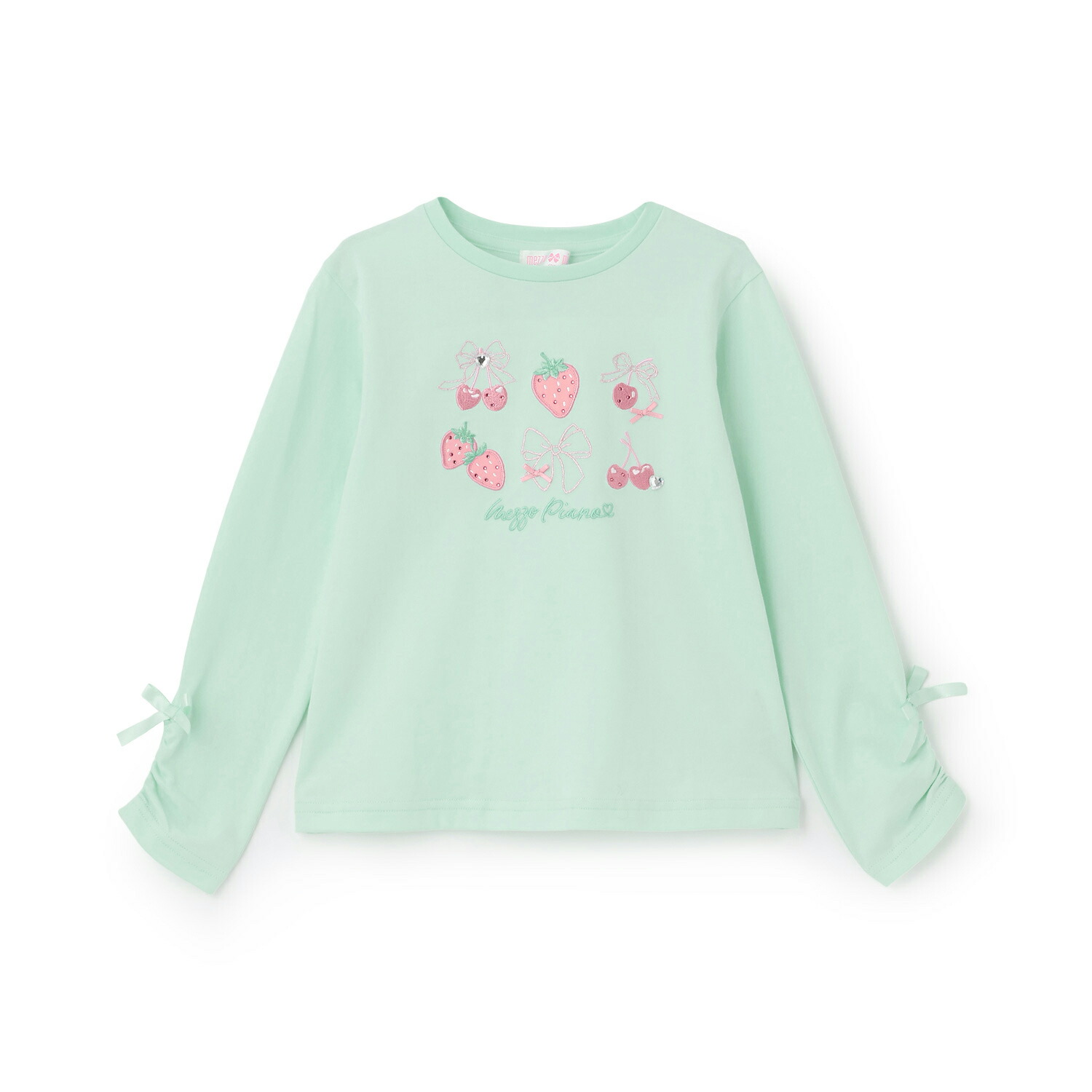 楽天市場】メゾピアノジュニア(mezzo piano junior)チェリー刺しゅう