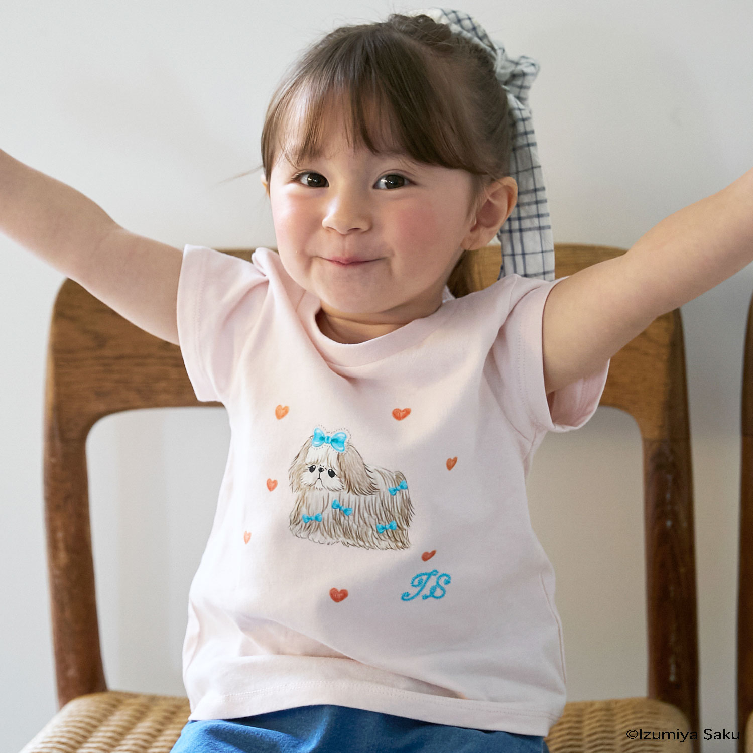 petit main アニマルプリントTシャツ キッズ 動物