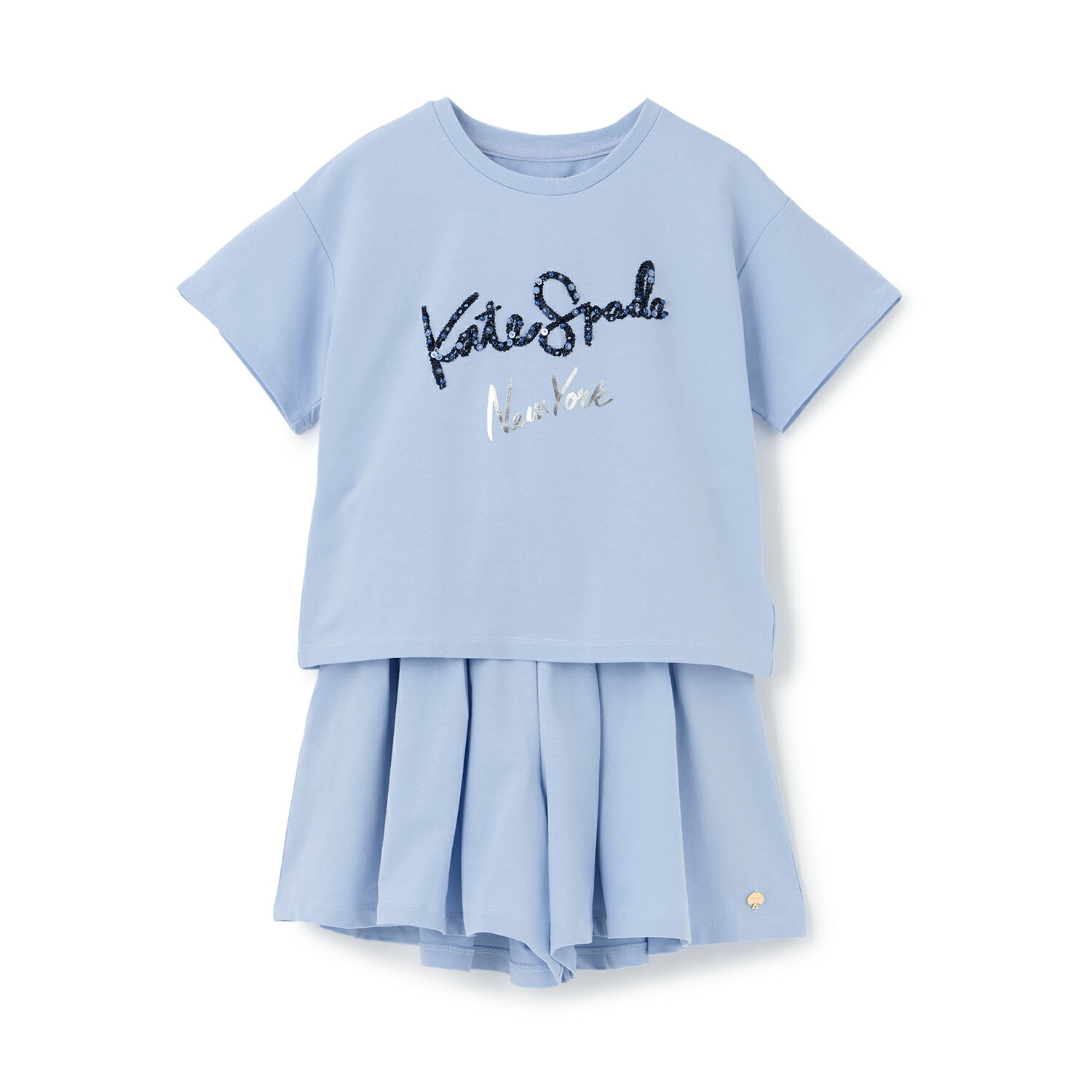 ケイト・スペード ニューヨーク州(kate spade new york)ロゴタイププルオーバー＆キュロットスカート仕掛ける
