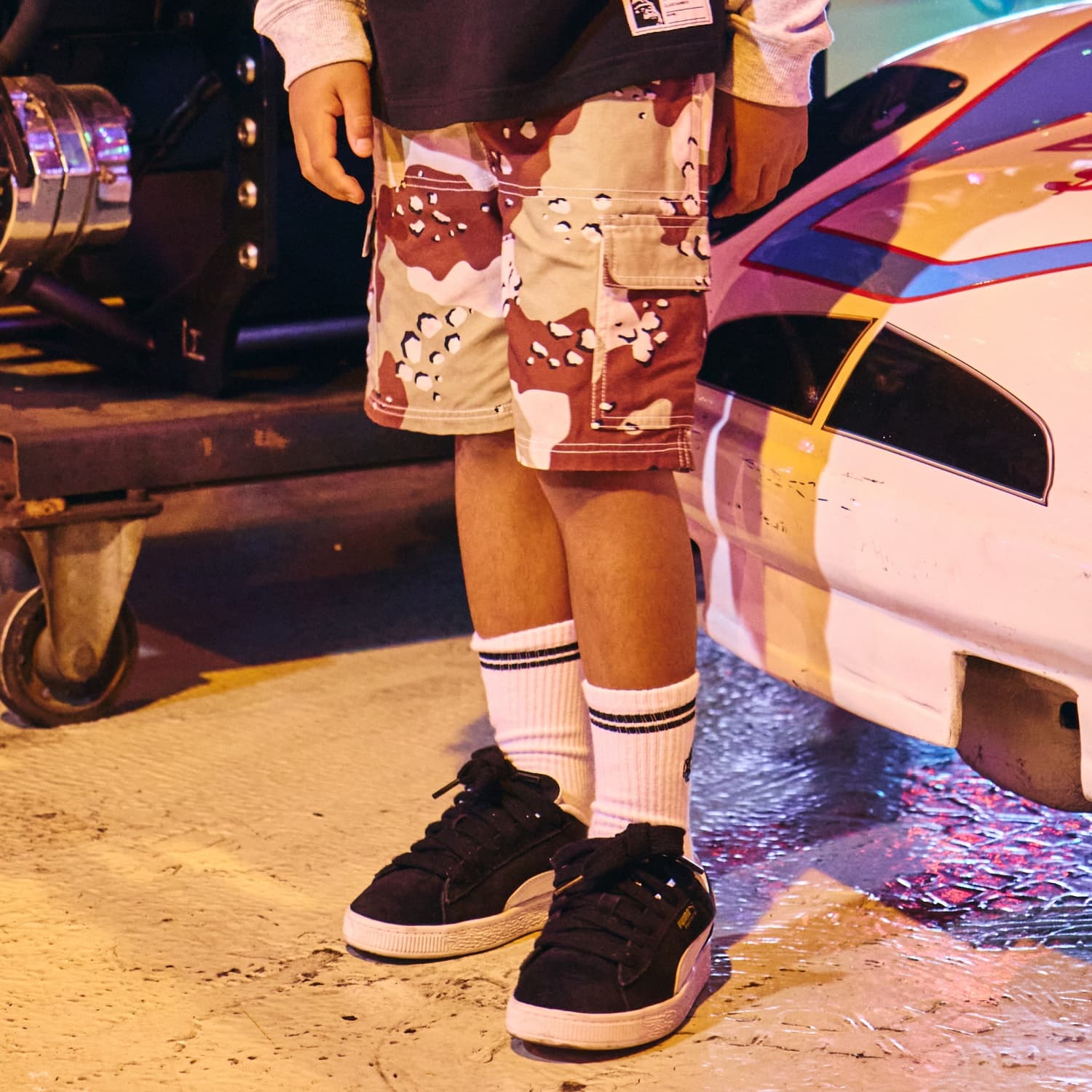 エクストララージ　キッズ(XLARGE KIDS)カーゴハーフパンツ｜NARUMIYA ONLINE（ナルミヤ）