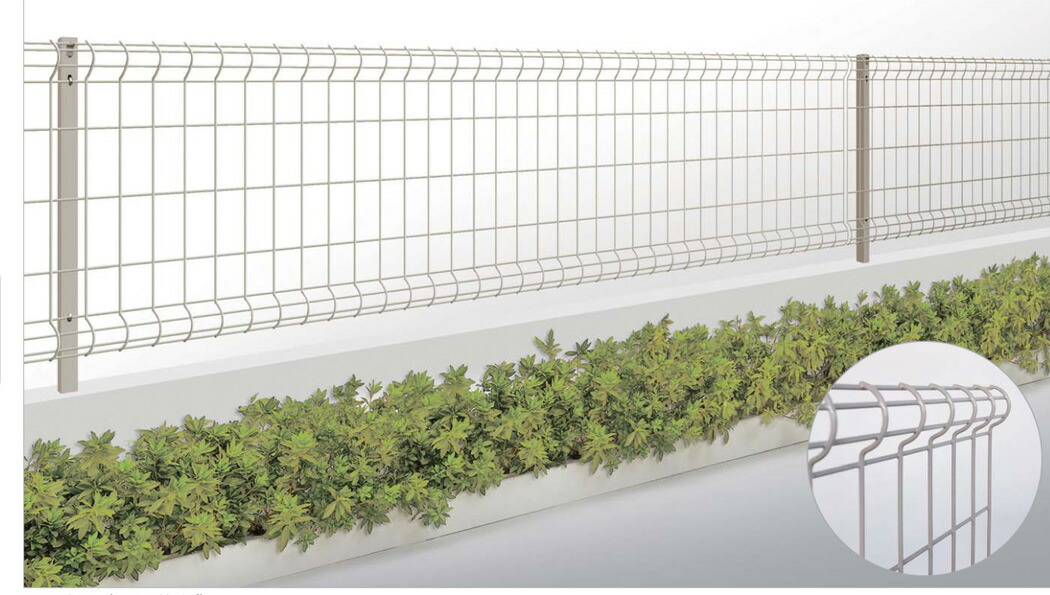 楽天市場】メッシュフェンス幅1994mm×高さ800mm ブラック ネット