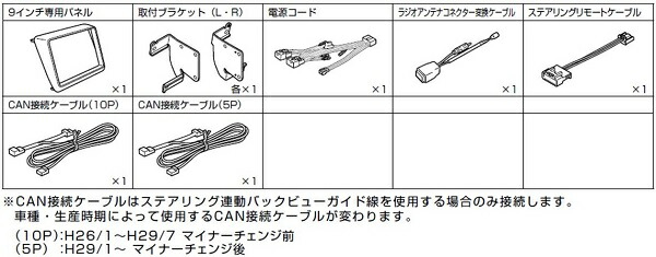 Alpine アルパイン Ktx X9 Nve 80 9歯型カーナビ ビッグx据え置き道具一式 Arsn Sn