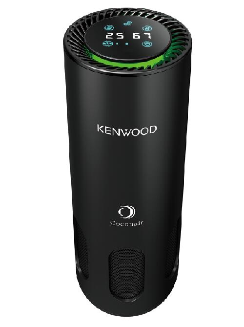 ケンウッド(Kenwood) 光触媒 除菌消臭機 12V/24V車対応/ドリンクホルダー設置タイプ/USB-A対応/タッチレスセンサー CA 