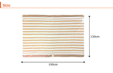 洗える 電気掛敷兼用毛布 ダブルサイズ （190×130cm） TMB-K19KS ダニ