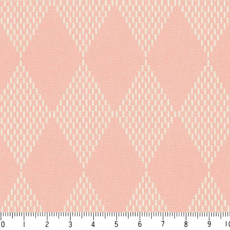 正絹　反物　ピンク　オレンジ　6点まとめ売り　　花柄　菱形模様 786910-27.jpg