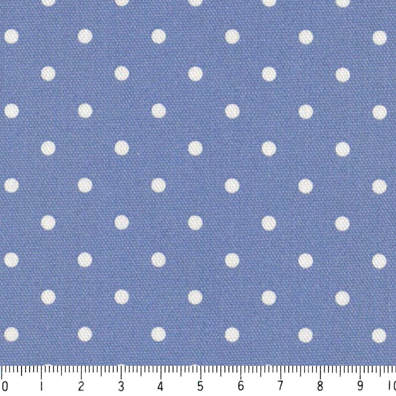 淡い青の手芸素材 楽天市場】水玉ドット 2ミリ 6599-58 ブルー ピンドット 水玉 小 ポジ