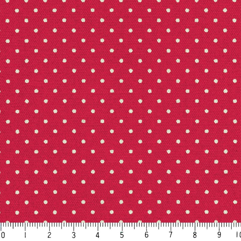 楽天市場】水玉 ドット 1.5ミリ ネガ 6062-80 ダークレッド ピンドット