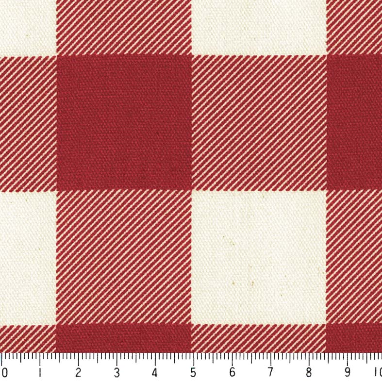 楽天市場】35ミリ ブロックチェック 7875-84 ダークボルドー 大きな