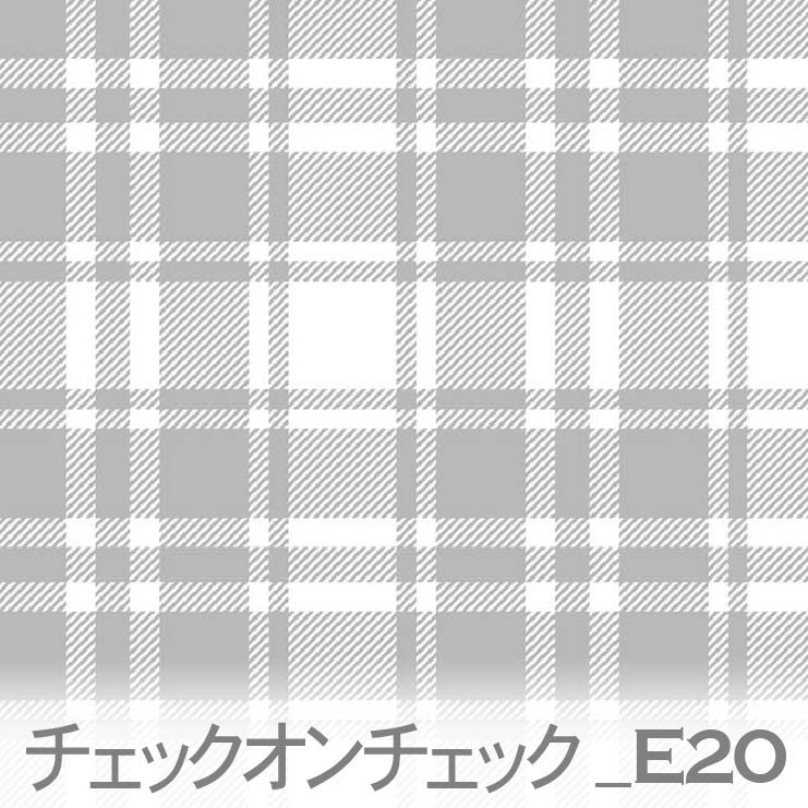 生地☆確認用です 楽天市場】チェック・オン・チェック シアン 7827-k11 チェックを重ね