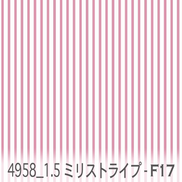 楽天市場】ストライプ生地 1.5ミリ 4958-j20 グレー 白抜きと生成色