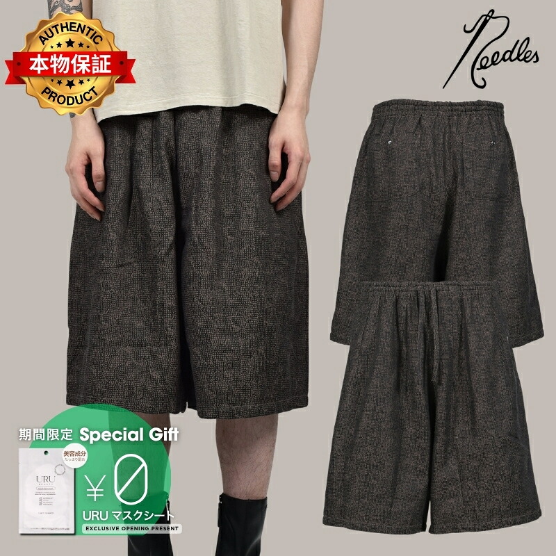 Needles ネペンテス 本物保証】ショーツ、ストリートスタイル、メンズ STRING COWBOY H.D. SHORT - MICRO SHADOW PLAID｜nate shop