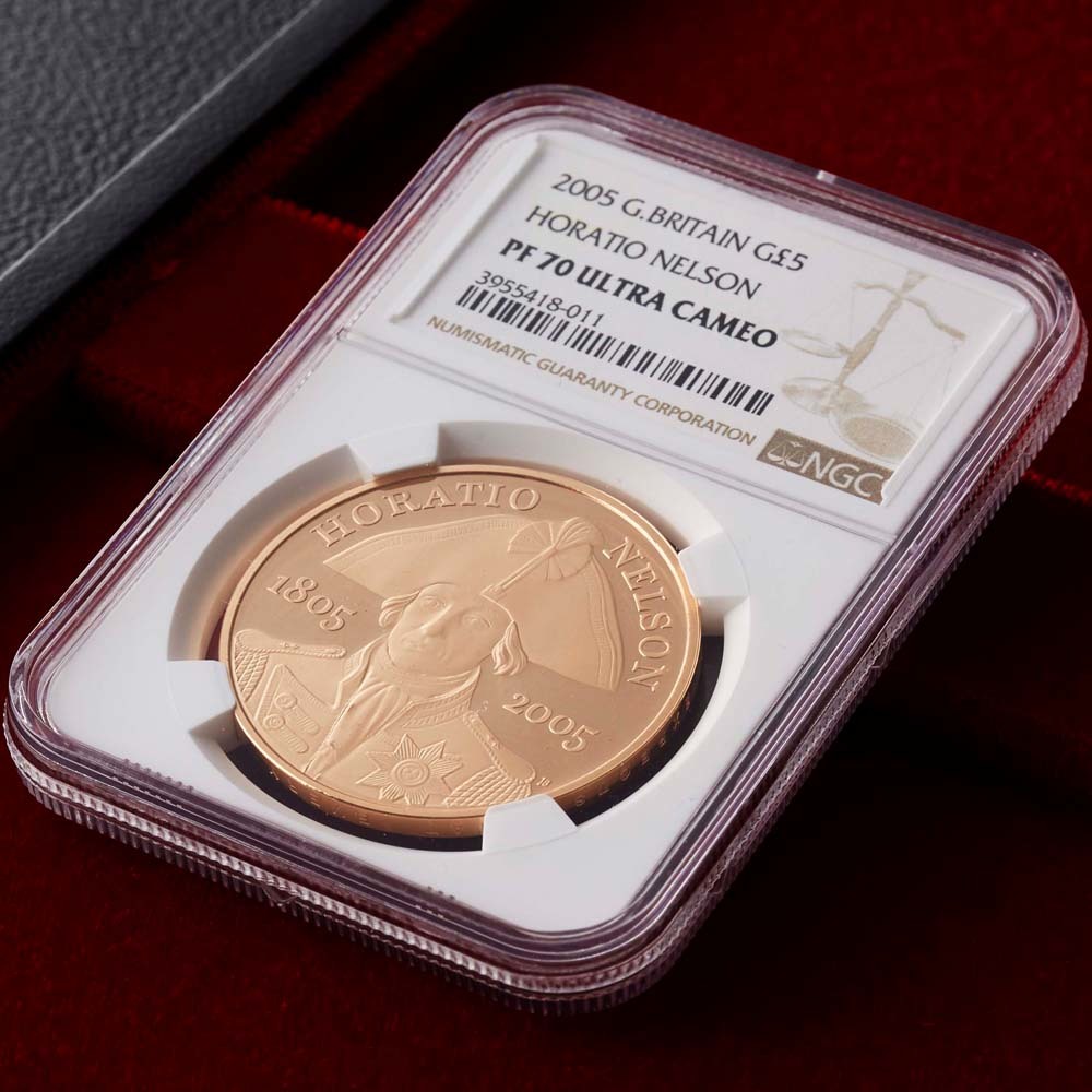 楽天市場 05年 ネルソン提督 イギリス エリザベス 5ポンド金貨 Ngc Pf70ucam 英国 アンティーク モダンコイン 1オンス 投資 鑑定済 赤坂コイン