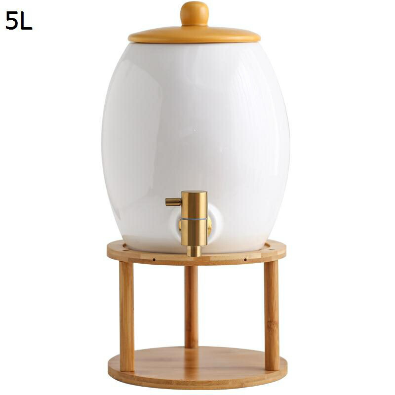 ガラス ジャグ タンク ドリンクサーバー ピッチャー クリア ファミリーサーバーセット 木台付 磁器 酒器 焼酎サーバー 梅酒 貯蔵タンク ジャー パーティー バー 飲食店 7,357円