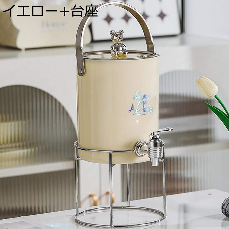 プラスチック ジャグ タンク ドリンクサーバー 蛇口付き ピッチャー 梅酒 ジュース ビール 保存容器 キッチン収納 パーティー 結婚式