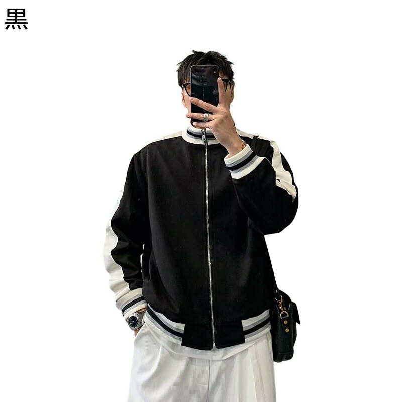 スタジャン メンズ レディース アメカジジャケット ジャンパー パッチワーク 防寒 防風 ヴァーシティ 野球服 スタジアムジャンパー 春秋着 オーバーサイズ ブルゾン 外出 アウトドア 男女兼用