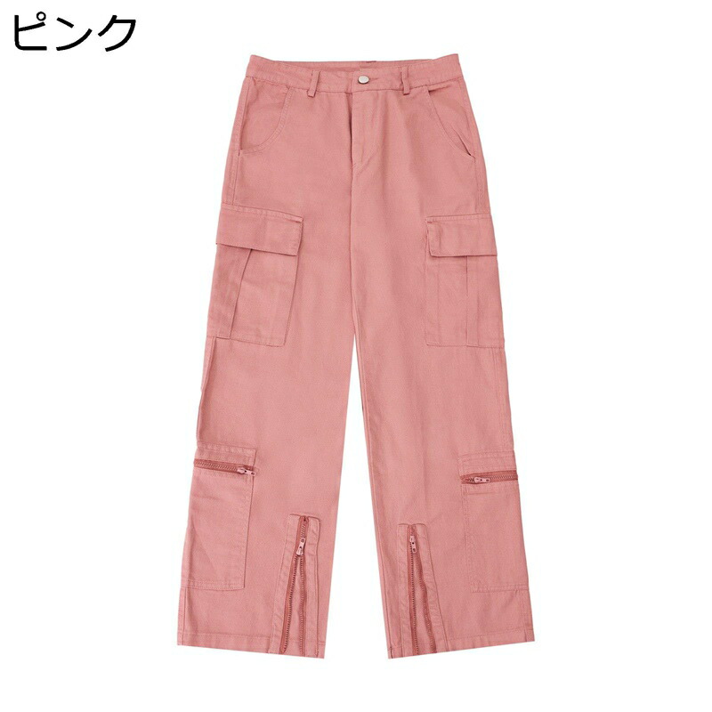 メンズ カーゴパンツ ゆったり 長ズボン ワイド 多ポケット かっこいい ストリート 通勤 通学 大きサイズ対応 ファッション バギーパンツ ヒップホップ 春夏秋 着心地よい シルエット