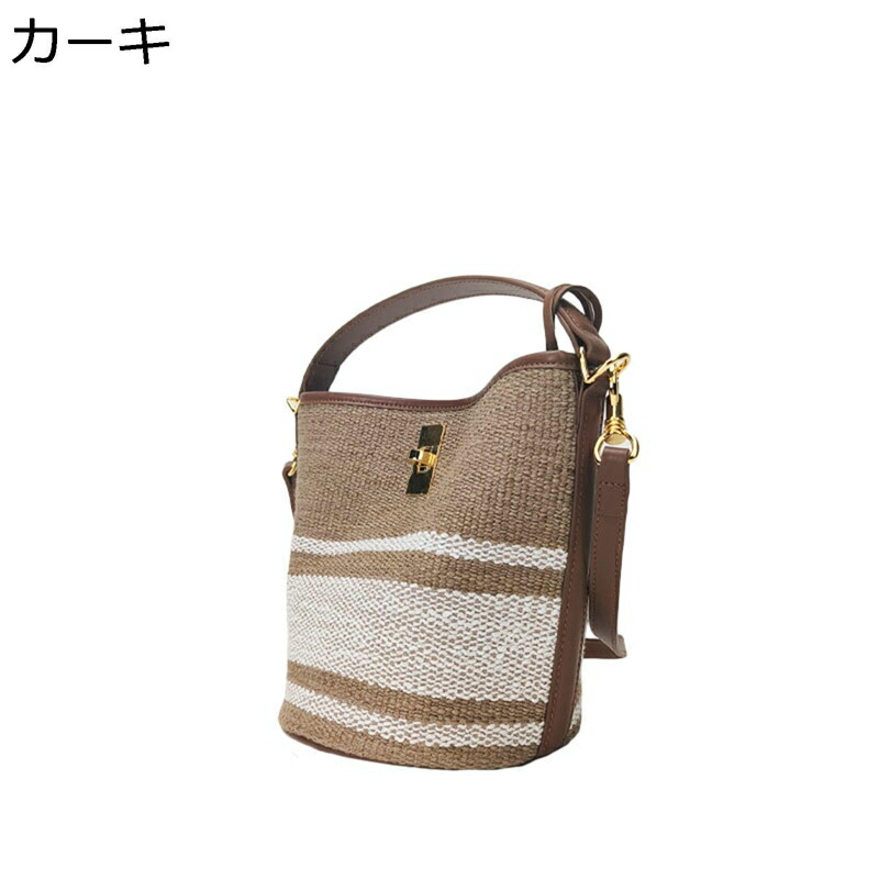 ショルダーバッグ レディース キャンバス パッチワーク スマホポーチ 編み込み 2WAY 手提げバッグ 肩掛け 斜めがけカバン バケツ型 軽い 防撥水 丈夫 自立型 トート 便利 鞄 女性 大人 成人式 卒業式 入学式