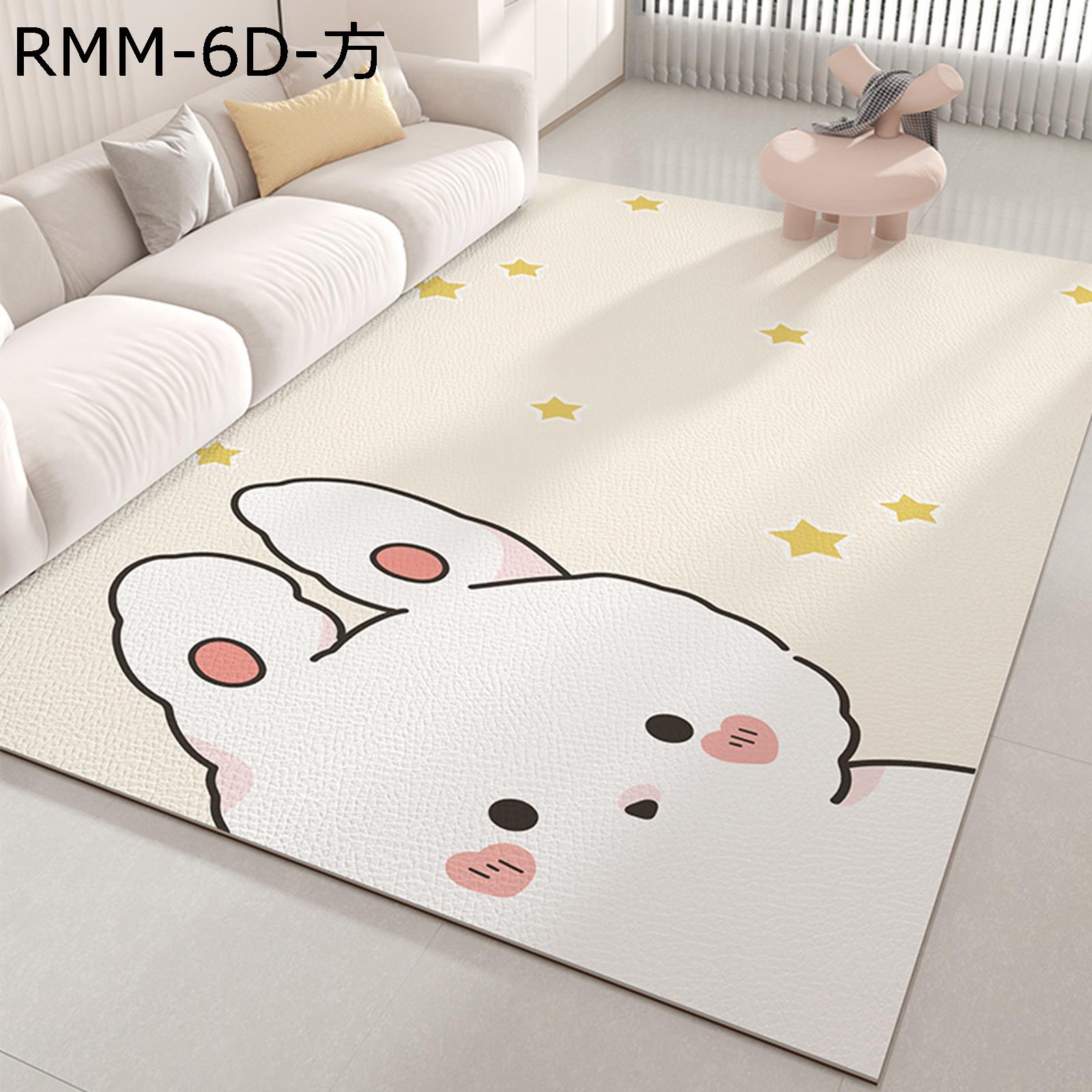 カーペット PUレザー PVC 拭ける 汚れ防止 防水 床の傷対策 フロアマット 敷物 防塵 へこみ防止 防滑 耐摩耗性 軽量 掃除しやすい へたらない 厚手 触さよい 寝室 新生活 センターマット リビング