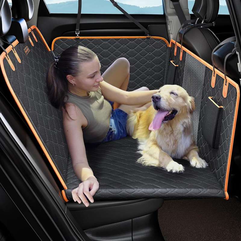犬用鉄道車両居敷き ペットカーシート 愛玩動物 うしろ側居敷き用 全種犬 車載貨物自動車 位相空間ふくれ上がると牢固たるな底部 SUV用 汚れた状態押しとどめる 取りはらい能力のある 愛玩動物安全性のある胴締め 換毛期 犬運転 ?外活?犬 ブートつや消し