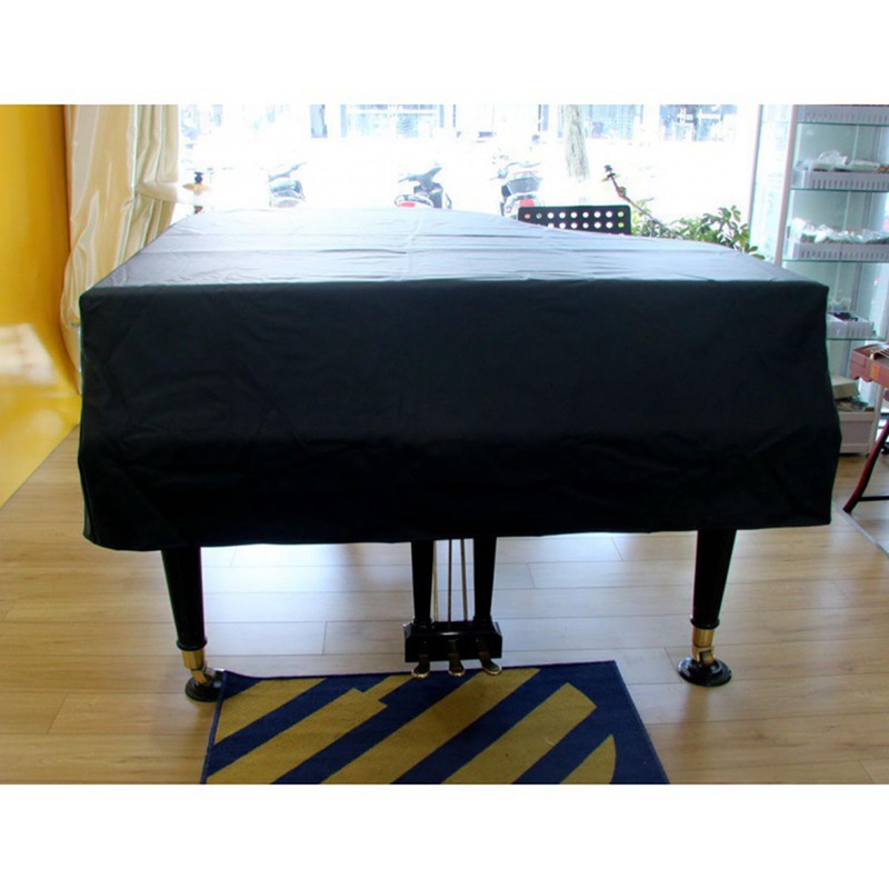 洋琴覆いかぶせる 地びた洋琴 撥水 朦々たる 革 分かりやすい グランドピアノカバー 洋琴掛け 遮光 防塵 洋琴防御すること 傷押しとどめる 洋琴用覆いかぶせる 黒いこと 160