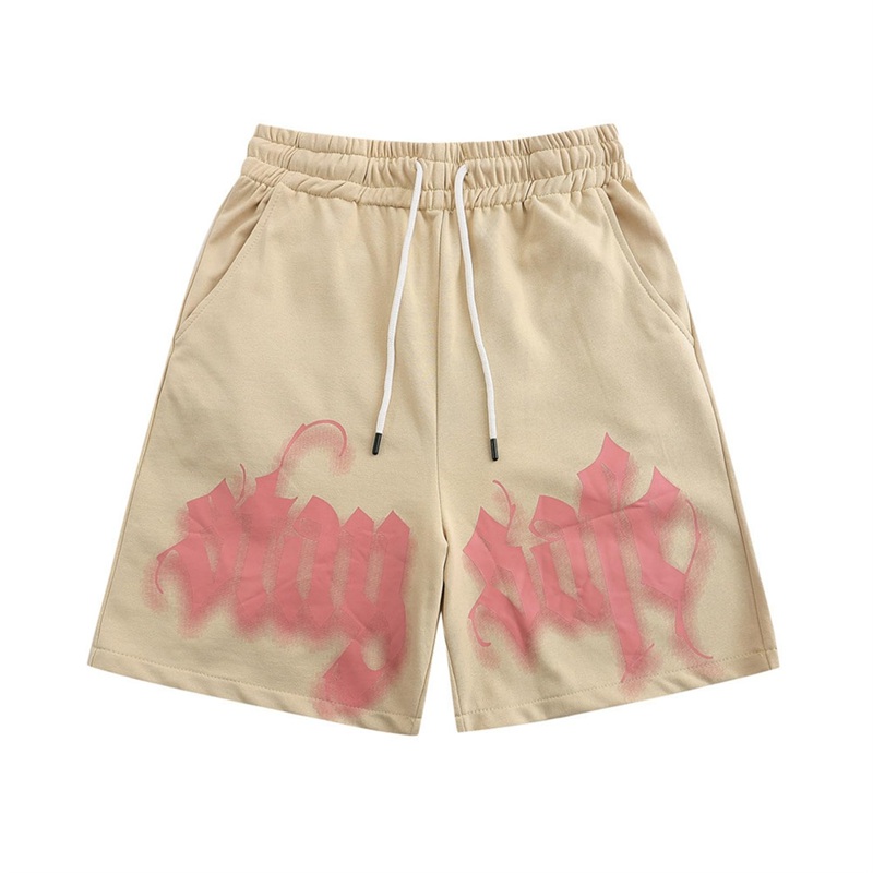 ショートパンツ ハーフパンツ メンズ ショーツ 5分丈 半ズボン カップル 夏用 アメリカン オシャレ 英字柄 調整紐 ゆったり 蒸れない カジュアル 薄手 汗染み防止 肌触りがいい ?量 登山 スト