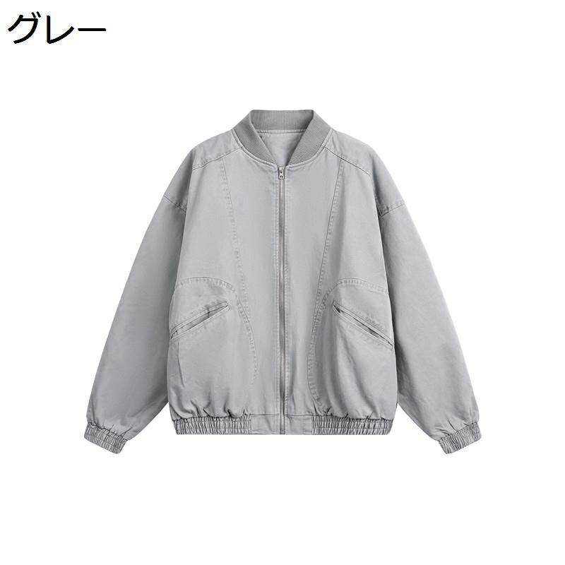 メンズ ビンテージ 秋 冬 アウトドアジャケット ジャンパー フライトジャケット 防風 ナイロン ジップアップ ボンバージャケット ゆったり 防風 防水 透湿 アウター コート 通勤通学
