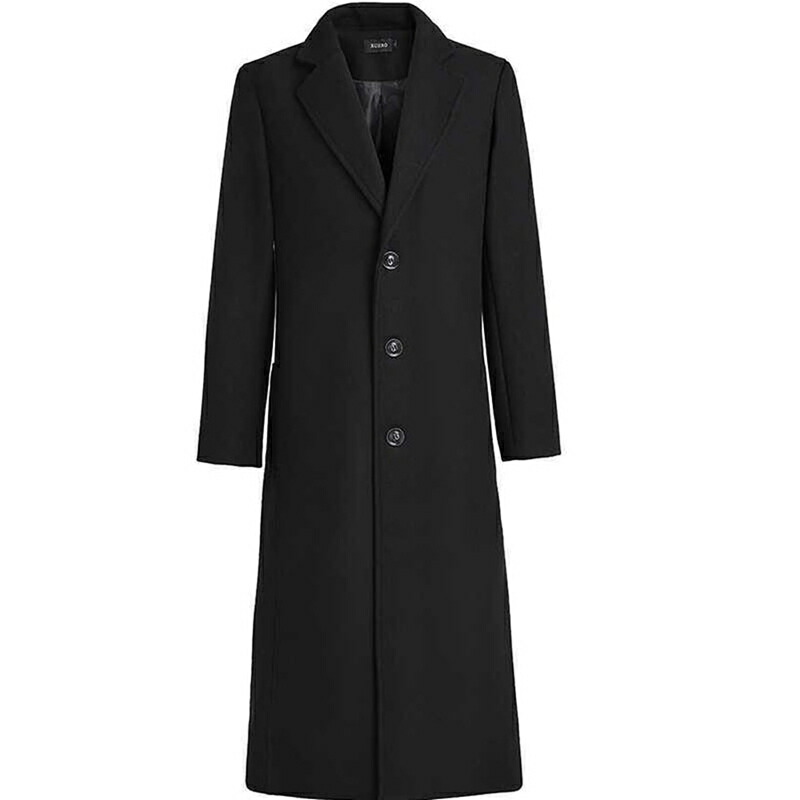 チェスターコート メンズ ラシャコート マキシ丈 シングルブレスト スーツコート 冬服 着痩せ 防寒防風 モッズコート 無地 ウール 柔らかい ビジネス 通勤 カジュアル アウター スリムコート おし