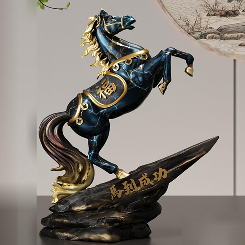 馬の頭の飾り付け 馬の塑像群 毛の荒物の刻みつける 馬首 北欧風 格好のいい 面白おかしい かざり付ける 勉強机いの一番 部屋の入り口 脂 本物そっくり 馬 頭 像 水晶 芸術品 事務室 ブドウ酒棚の飾り付け リビングお部屋 提出 ガーデンオーナメント・置物-花・ガーデン・DIY