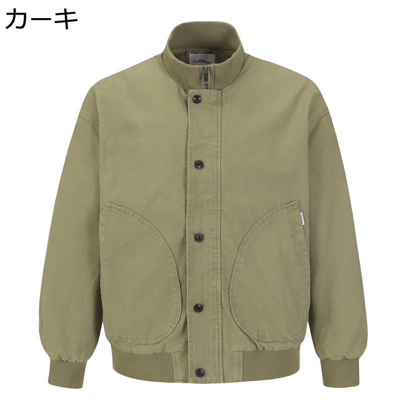 野球ユニフォームジャケット メンズ べスボールジャケット 春秋冬 防寒保温 ブルゾン 野球服 通気性 無地 ボタン付き スタンドカラー イギリス風 ゆったり カジュアル 若者 デイリー お出掛け