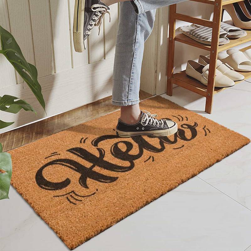 ココ椰子つや消し ウェルカムマット 泥落とし 引っ敷き 耐久性 入り口・入口 お役目用 身寄り用 爪引っかき抵抗性 踏み気味合い好いたらしい リビング御部屋用 臥榻御部屋 勝手もと 昼ご飯御部屋用 露天用 屋内 バス発着場