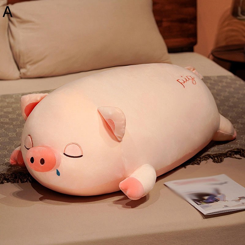 ぶたぬいぐるみ もちもち 可愛い 抱きまくら 腰当て 背当て クッション 昼寝枕 癒し 寝添え ふわふわ すやすや寝る ネムネム 安眠サポート くつろぐ 寝室 子供部屋 新年 お誕生日 彼女へ 抱き枕