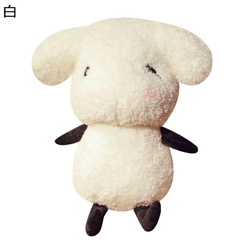 縫い包み 羊 ひつじのぬいぐるみ 抽象的 面白い おもちゃ もこもこ かわいい キュート 萌え 抱き枕 もふもふ フワフワ 添寝 癒し効果 ベビー 女の子 柔らかい ソファー ベッドサイド お祝い