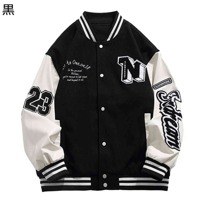 スタジャン メンズ ジャンパー べスボールジャケット フロッキー カジュアル スタジアムジャンパー 野球服 ヴァーシティ アメカジ 防風 保温 オーバーサイズ ブルゾン 春秋着 おしゃれ 街着