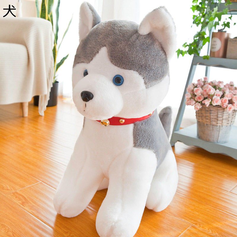 巨大 ハスキー縫い包み イヌ 昼寝クッション アニマル 抱き枕 可愛い 高弾力 やわらかい おもちゃ ゴロ寝 癒される 洗える 子供 彼女彼氏へ ギフト 結婚式 贈り物 コスプレ 変装 バースデー