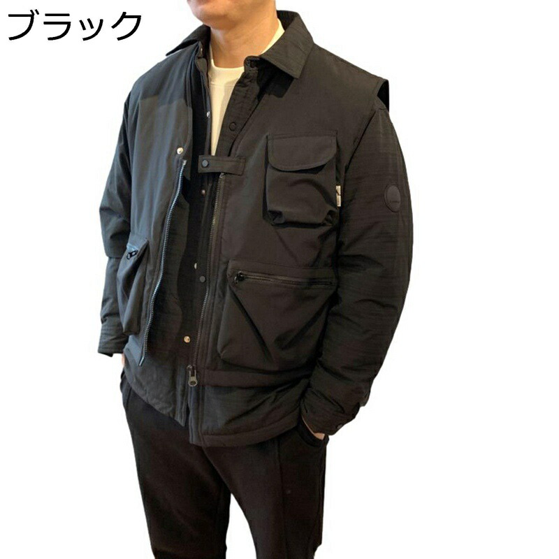 落ちこむより良い メンズ より良い 中綿より良い 立ち襟 気が大きい大きさ 防寒より良い アウトドア 照明ランプ色合い 中綿入り口・入口 アウター ノースリーブ上衣 防寒打つ手 撥水 軽さ 保温 やり方着 生あたたかい 年月冬