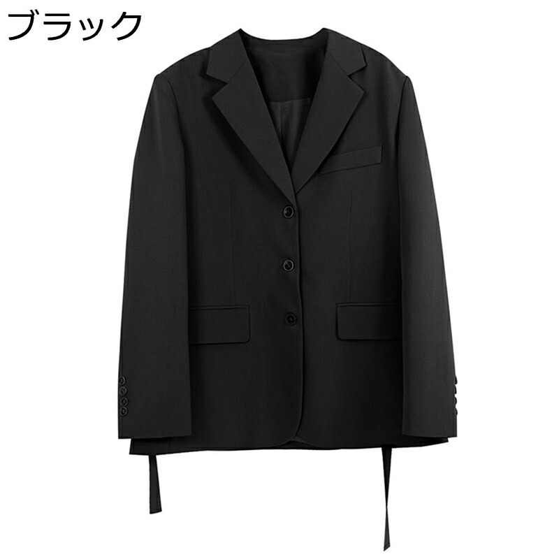 レディース テーラードジャケット 無地 シンプル スーツジャケット ショート 春秋 長袖 アウター ゆったり 軽量 ビジネス オフィス 通勤 通学 洋服 ブレザー スプリングコート|NatsuShop 店