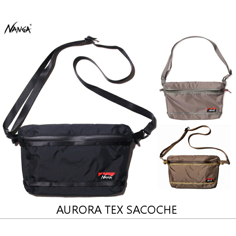 NANGA ナンガ AURORA TEX SACOCHE オーロラテックス サコッシュ NS2411-3A018 ￥11,000｜Natty store