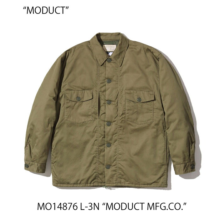 東洋エンタープライズ MODUCT モダクト L-3N ”MODUCT MFG.CO.” ミリタリージャケット MO14876 ￥46,200