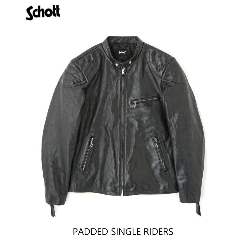 楽天市場】Schott ショット QUILTED LINNER LEATHER JACKET