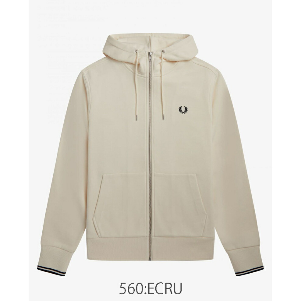 【楽天市場】fred Perry フレッドペリー Hooded Zip Through Sweatshirt ジップスルースウェットシャツ